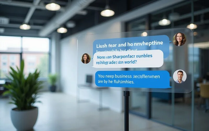 ChatGPT conversation interface showing a user asking for local business recommendations and receiving a detailed answer with specific business names